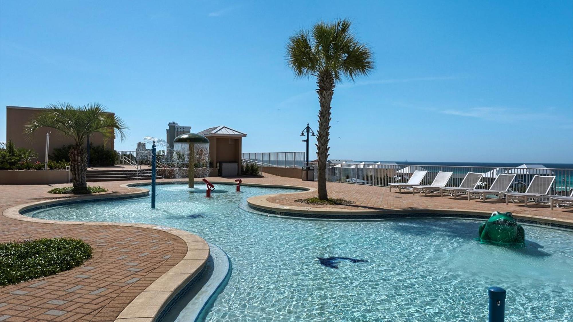 Laketown Wharf 613! Ocean View, 1 Bd, 2 Bath, And Amazing Amenities! Villa Panama City Beach Luaran gambar