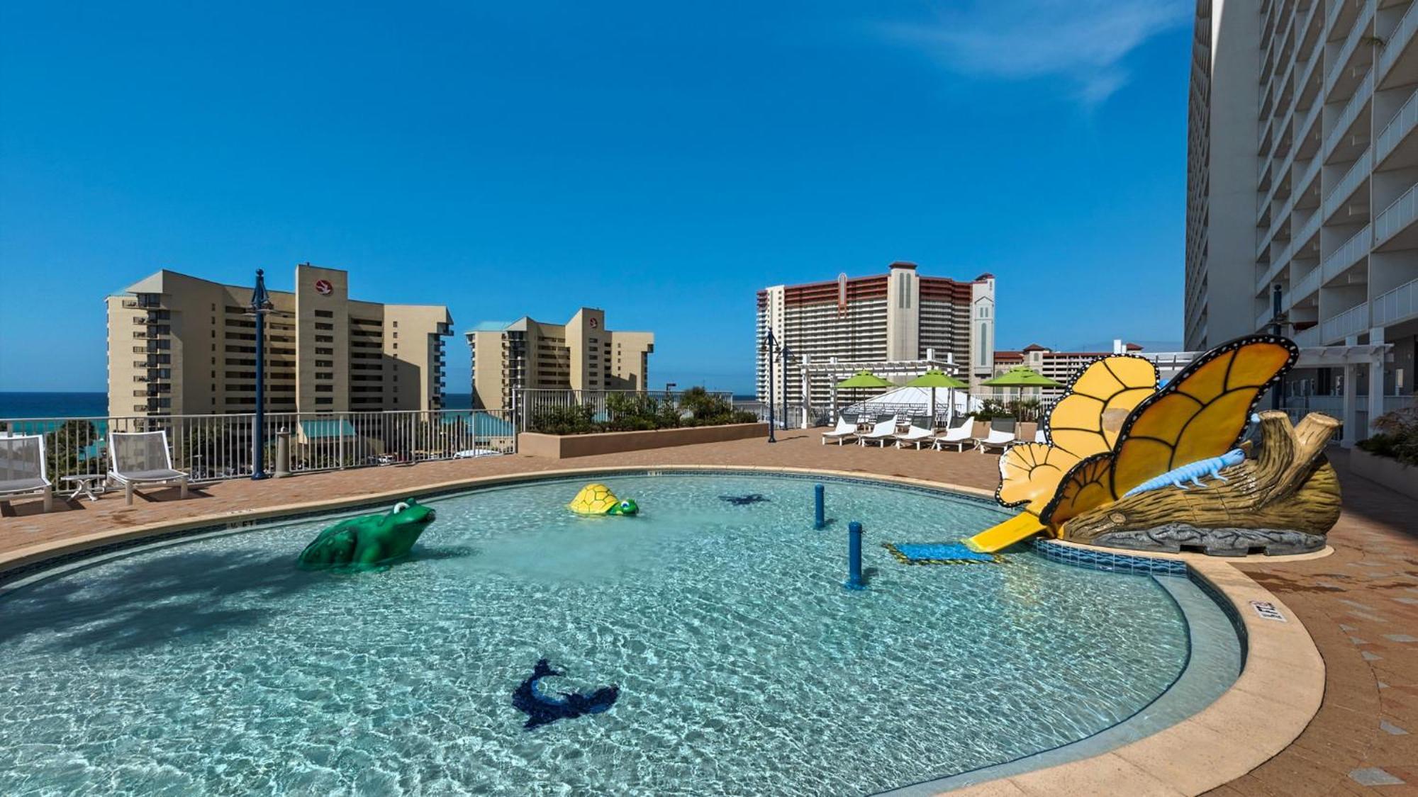 Laketown Wharf 613! Ocean View, 1 Bd, 2 Bath, And Amazing Amenities! Villa Panama City Beach Luaran gambar