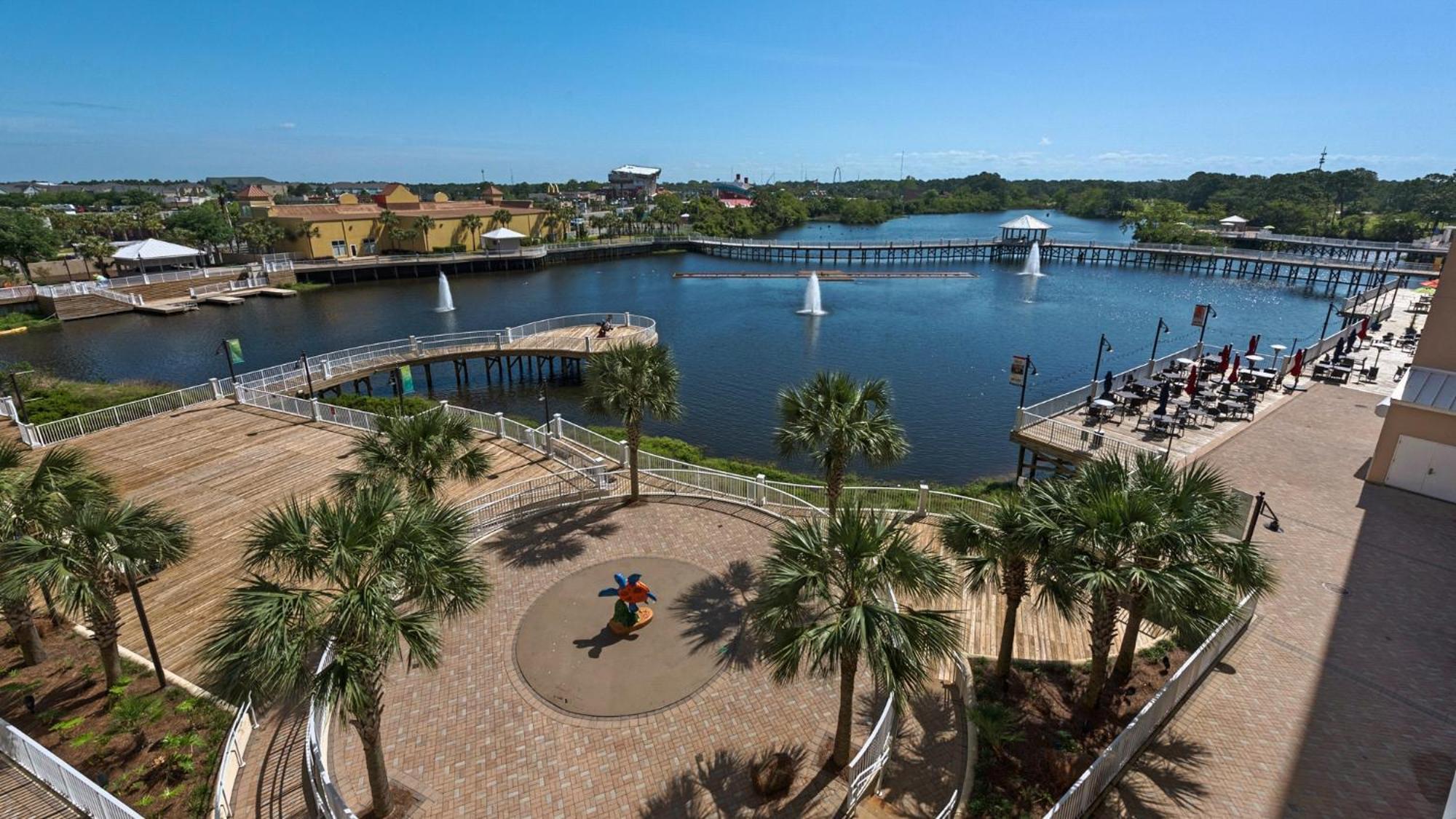 Laketown Wharf 613! Ocean View, 1 Bd, 2 Bath, And Amazing Amenities! Villa Panama City Beach Luaran gambar