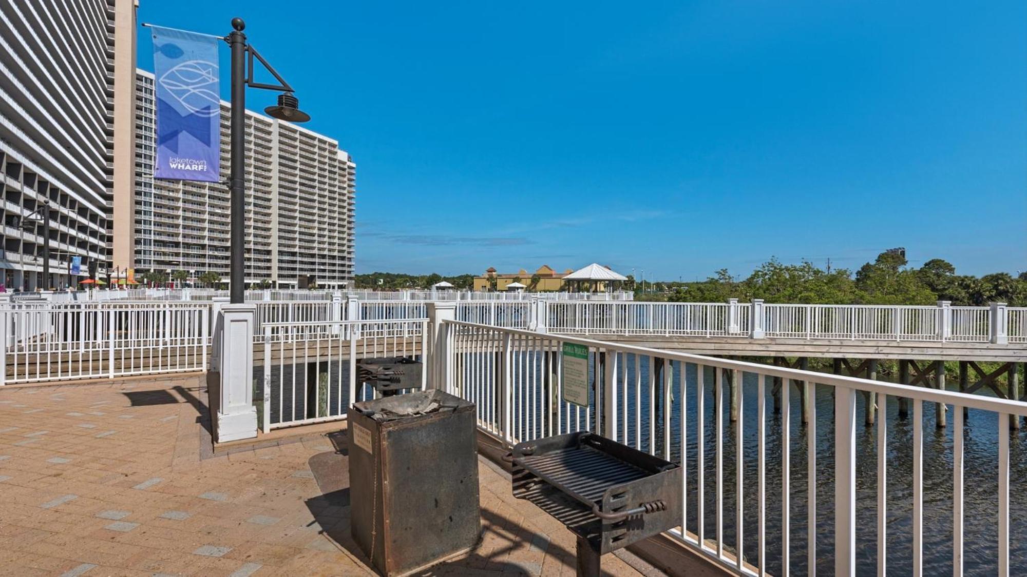Laketown Wharf 613! Ocean View, 1 Bd, 2 Bath, And Amazing Amenities! Villa Panama City Beach Luaran gambar